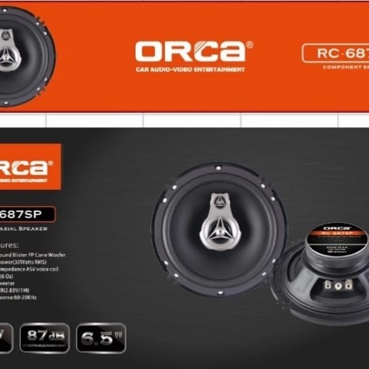 Promo Speaker Coaxial Mobil 6.5 Inch Orca