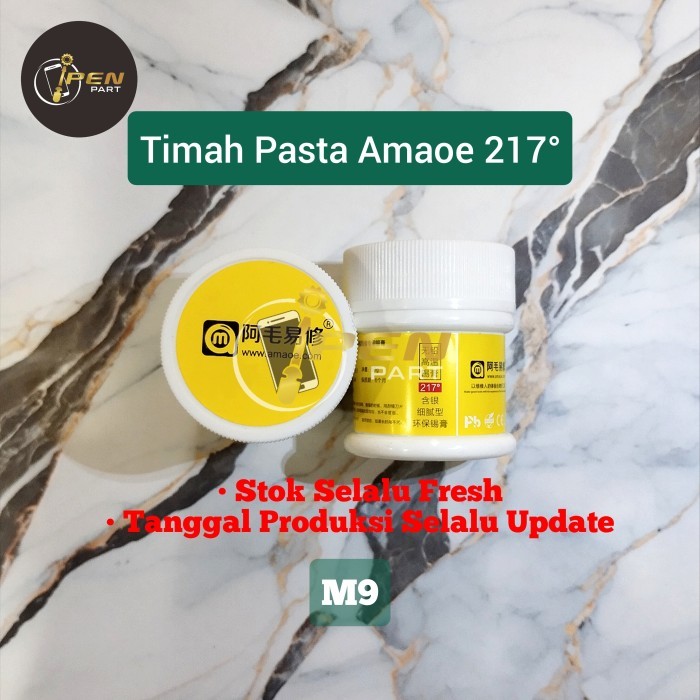 Promo!! Timah Amaoe 217 50 Gr Soldering Paste M9 217 High Temp Pasta Solder