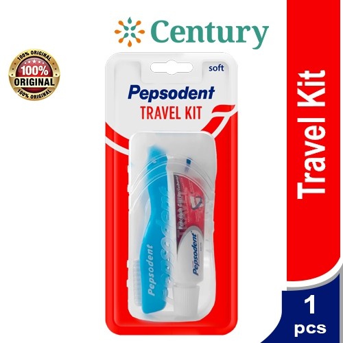 PEPSODENT TRAVEL KIT SOFT / PERAWATAN GIGI / SIKAT GIGI