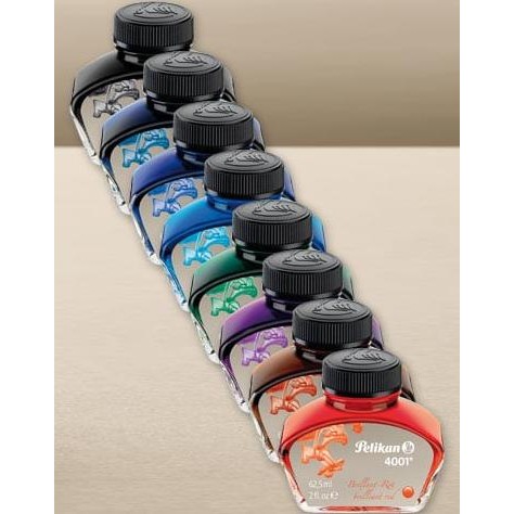 

NEW Fountain Pen Ink / Tinta 62.5ml Botol - Pelikan 4001 Series
