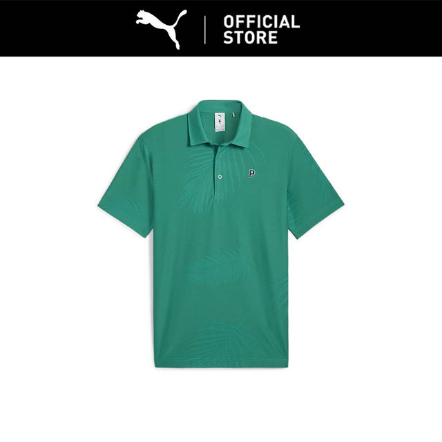 PUMA Kaus Polo Golf Pria x PALM TREE CREW