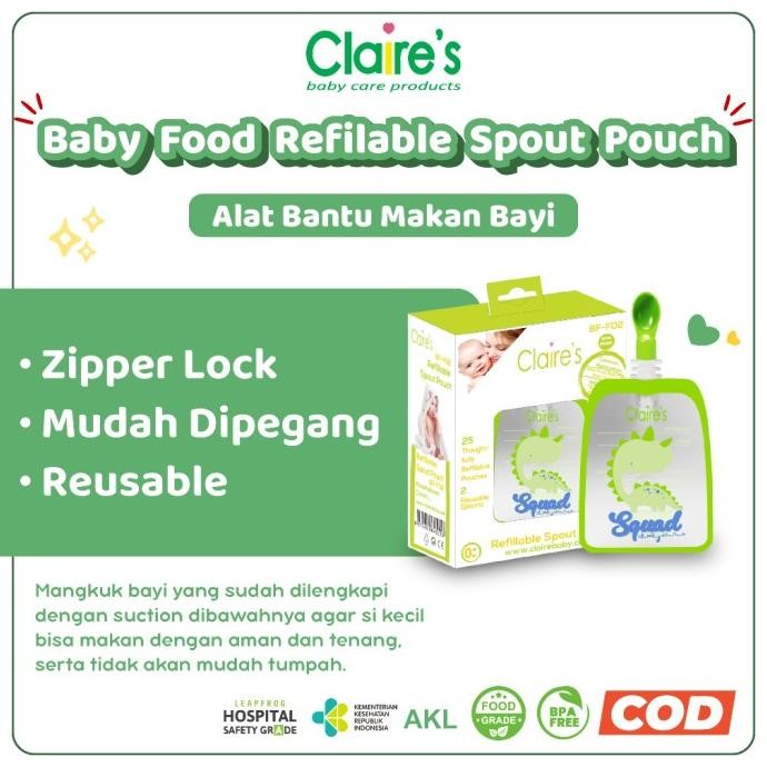 Baby Food Refilable Spout Pouch