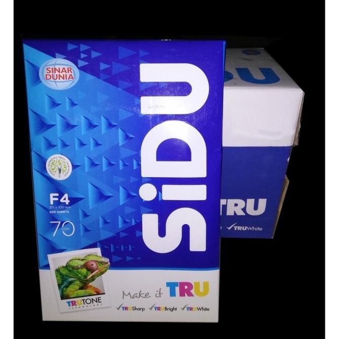 

BEBAS ONGKIR - kertas hvs f4 70gr sidu per dus