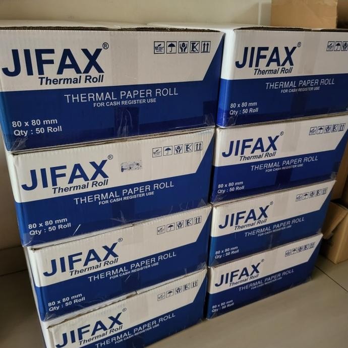 

TERBARU - kertas thermal 80 x 80 mm. quality. ex kertas Korea Hansol