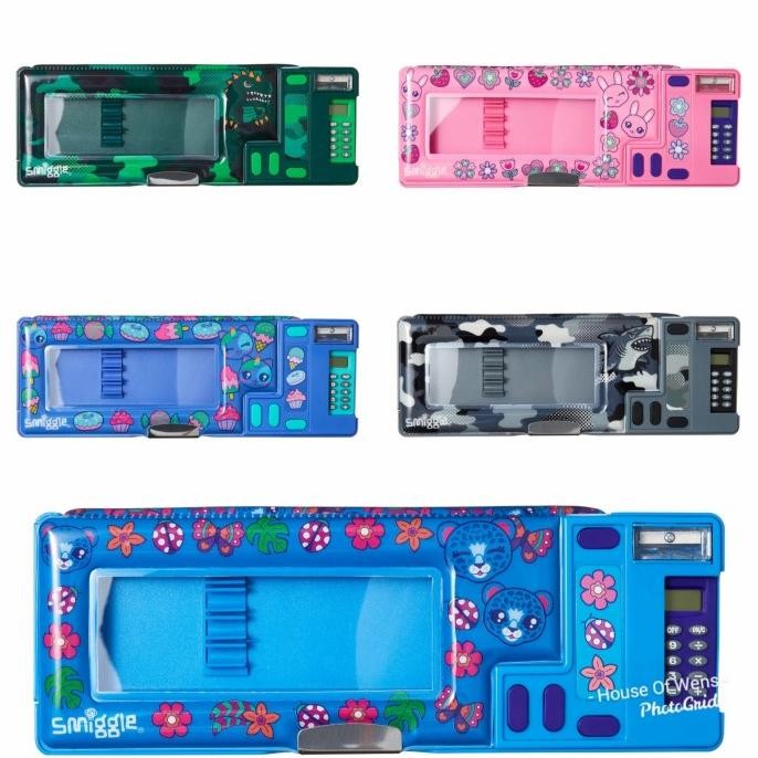 

TERMURAH - SMIGGLE BUDZ POP OUT PENCIL CASE WITH WINDOW - TEMPAT PENSIL SMIGGLE