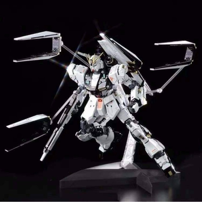 Daban 6619s 1/100 MG Nu Ka Version Titanium Finish Model Kit Figure