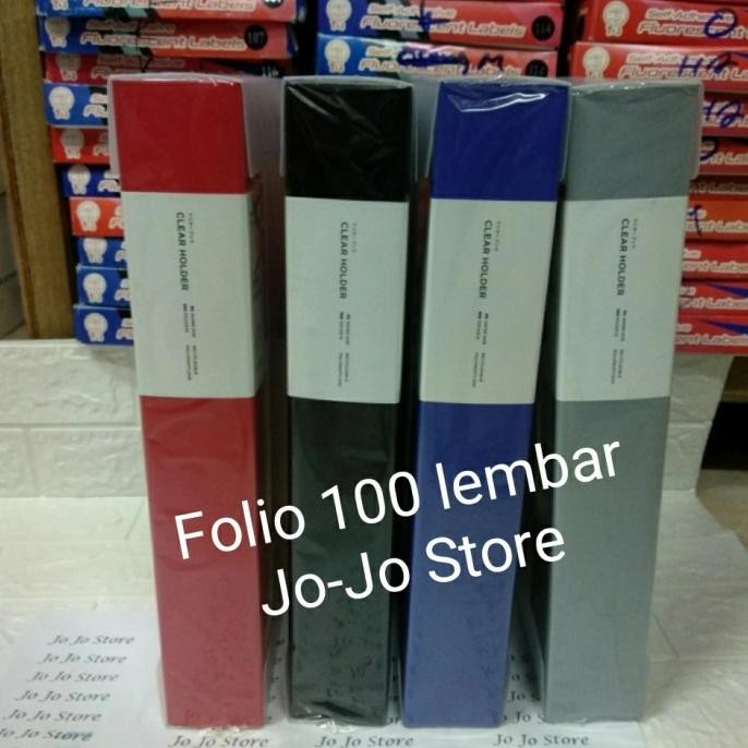 

TERBARU - Clear Holder/dokument keeper/display book Folio/ F4 100 lembar Daiichi