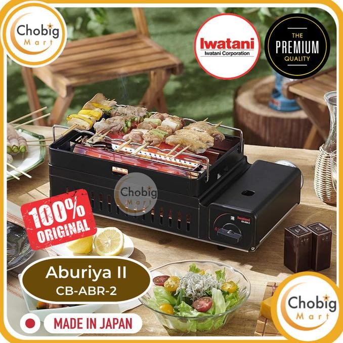 TERMURAH - IWATANI Portable Grill Yakiniku Kompor BBQ Panggang Pemanggang Sate