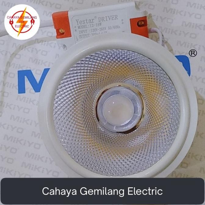 Lampu Led Qr Ar111 Ar-111 Ar 111 18W 18Watt Cob Spot Halospot Sorot Nyebar Spotlight  Ready