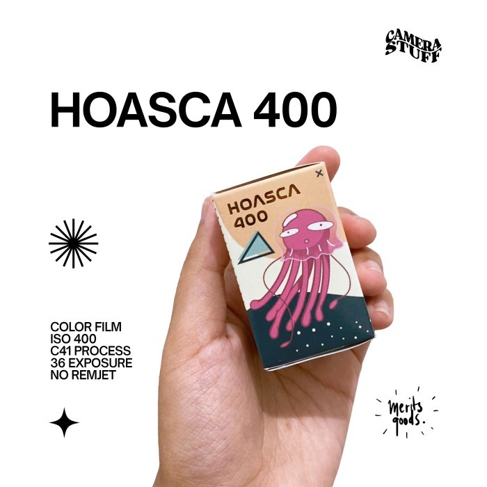 Hoasca 400 35mm Color Film, 36 Exposure Roll Film Analog