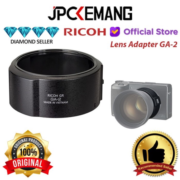 Ricoh GA-2 Lens Adapter Ricoh GA2 for Ricoh GRIIIx & GR IIIx HDF ORIGINAL