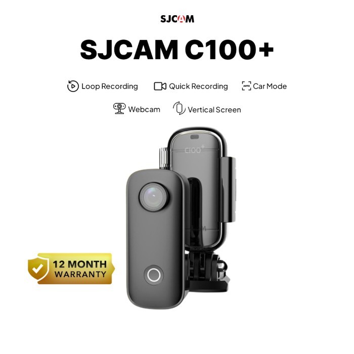 SJCAM C100 Plus Body Cam thumb magnetic mini Camera BASIC 32GB