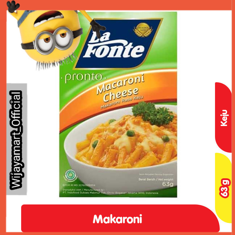 

La Fonte Pronto Mac and Cheese 63 g