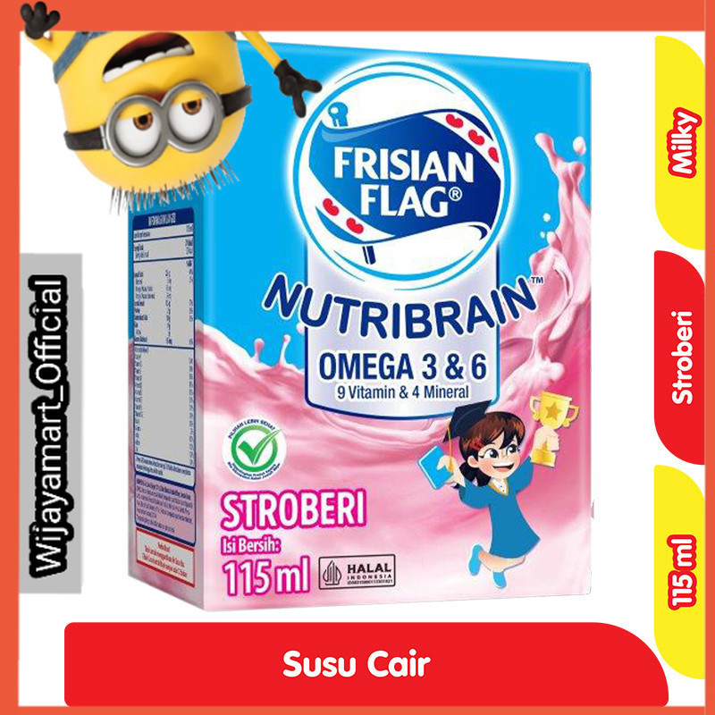

Frisian Flag Milky Susu UHT Stroberi Kotak 115 ml