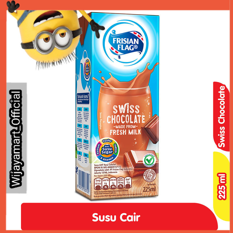 

Frisian Flag Susu UHT Cokelat Kotak 225 ml