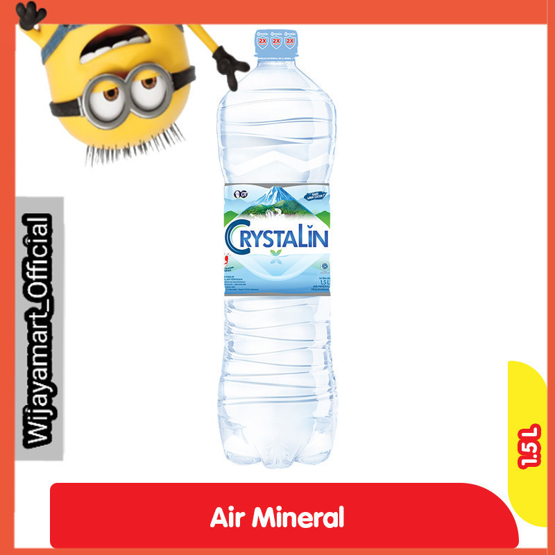 

Crystalin Air Mineral Pet Botol 1.5 L