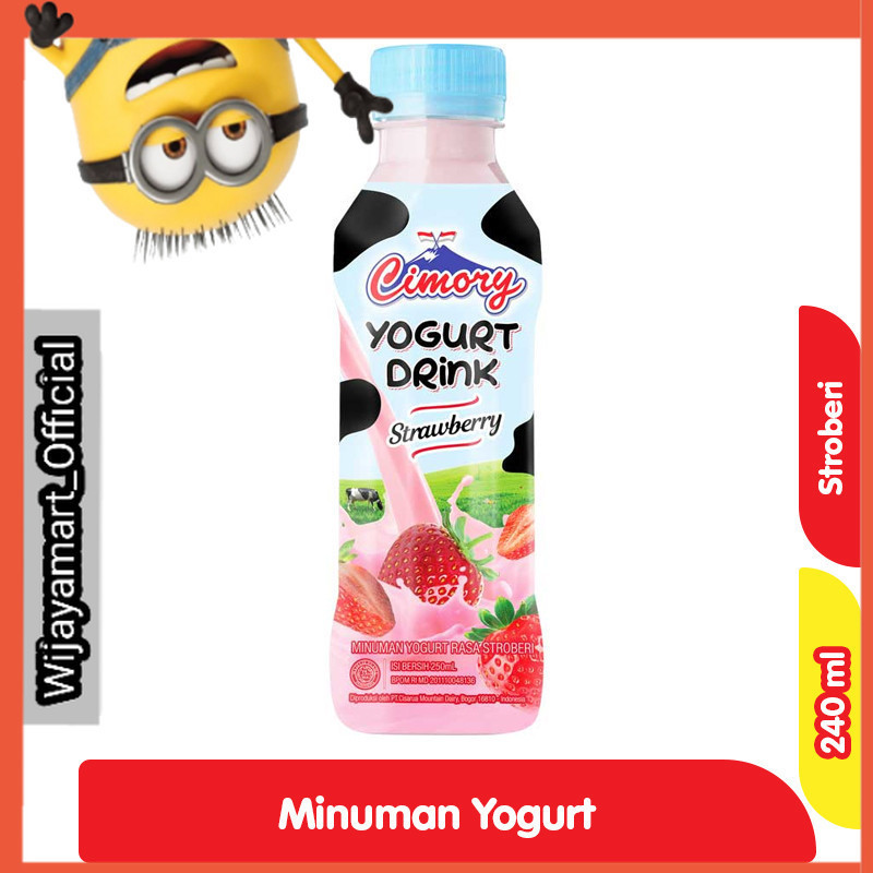 

Cimory Minuman Yogurt Stroberi 240 ml