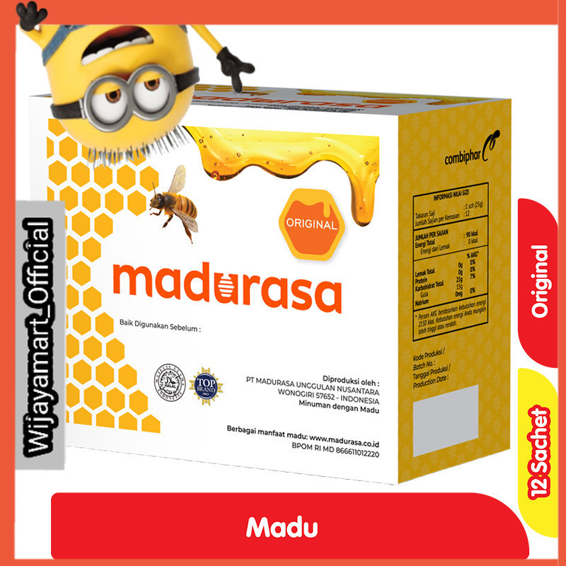 

Madurasa Madu Original Sachet 12 s
