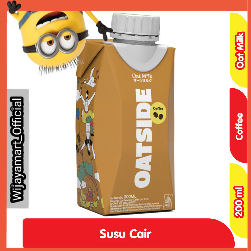 

Oatside Susu Oat Cair Kopi Kotak 200 ml