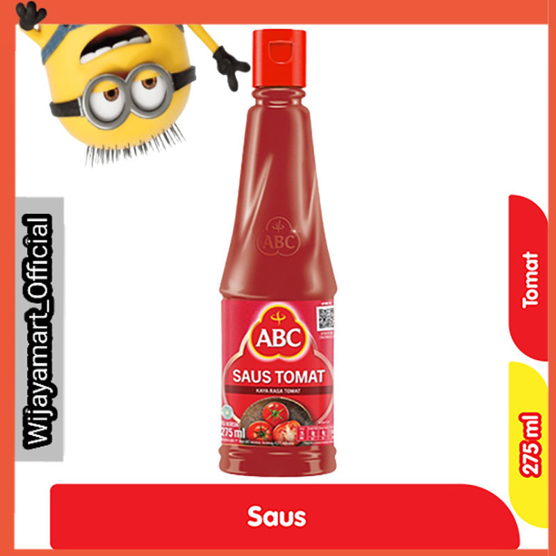 

ABC Saus Tomat Botol 275 ml