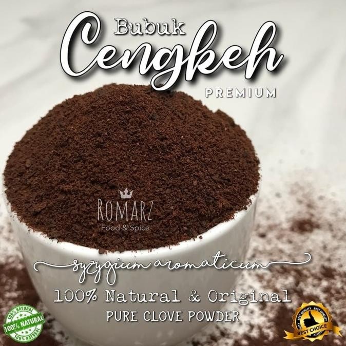 

terbaru cengkeh bubuk murni asli premium 500gr | pure clove powder 500gr