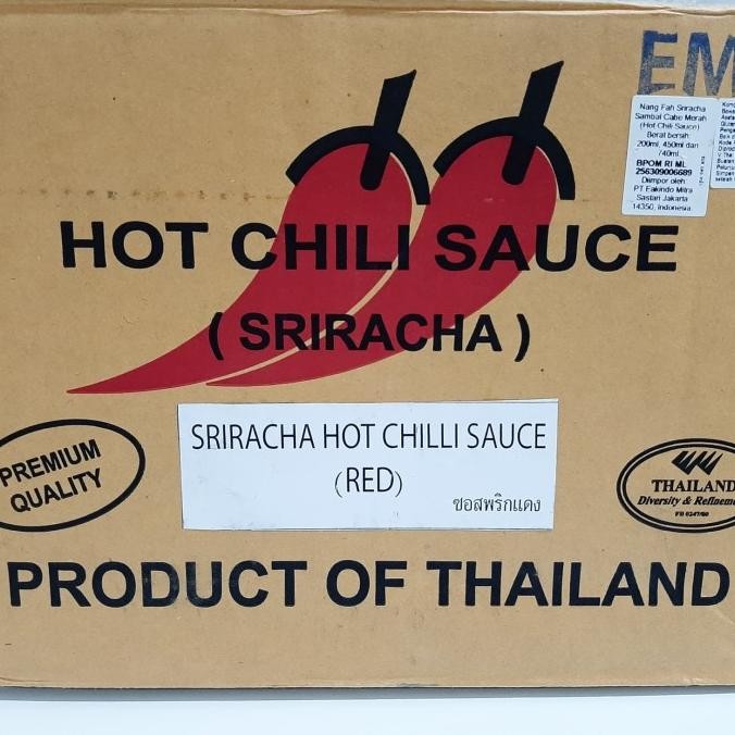 

Nang Fah Sriracha Hot Chilli Sauce Thailand 740ml PM