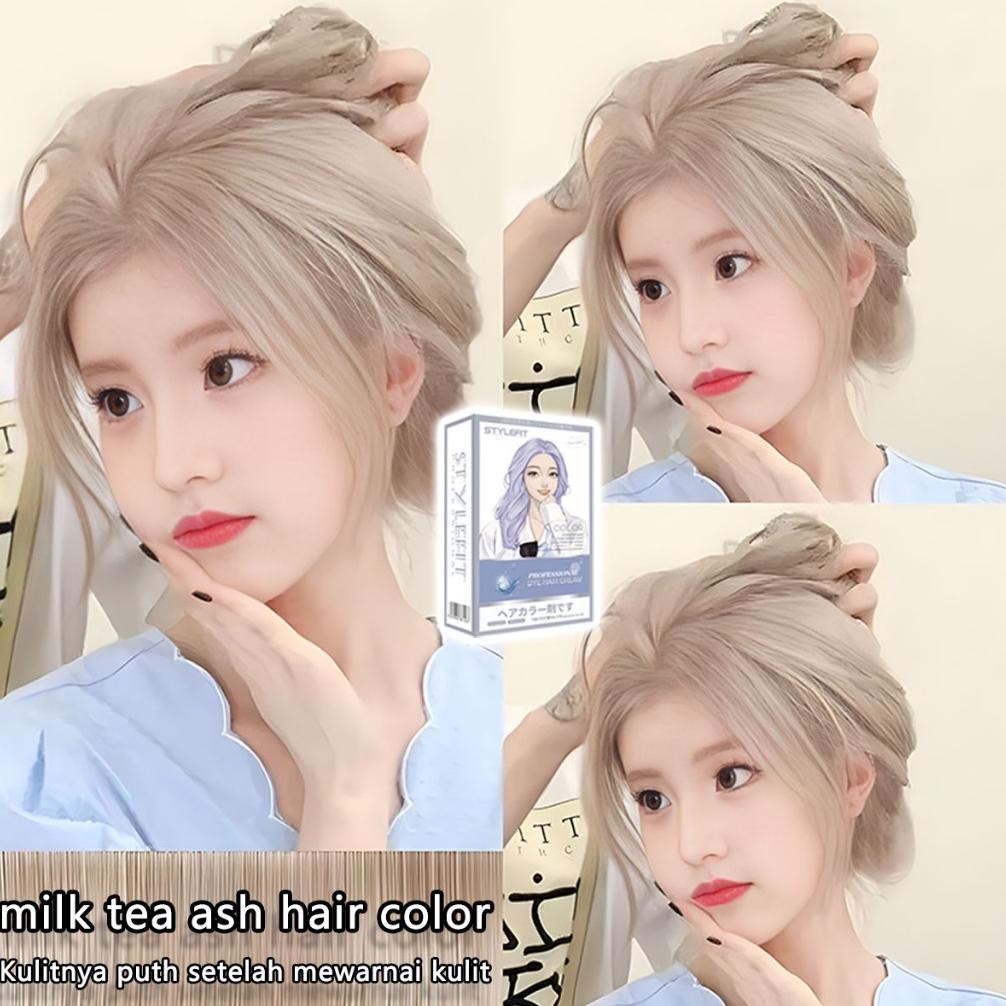 Cb - Style Fitcat Rambut Ash Grey*200Ml Cat Rambut AmanMewarnai Rambut Anda Dengan Mudah Di RumahCat