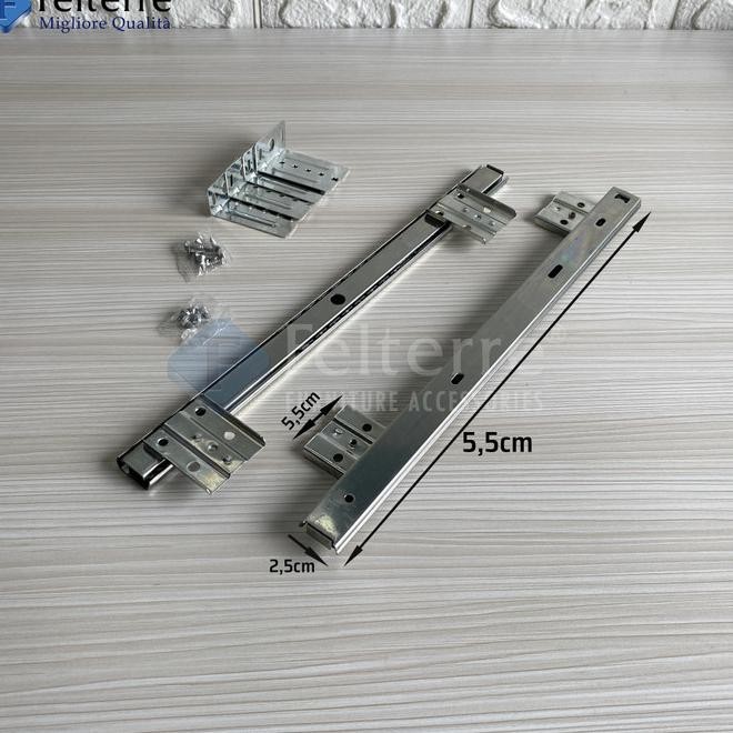 Keyboard Tray Felterre | Tatakan Mat Sliding Rel Laci Meja Komputer