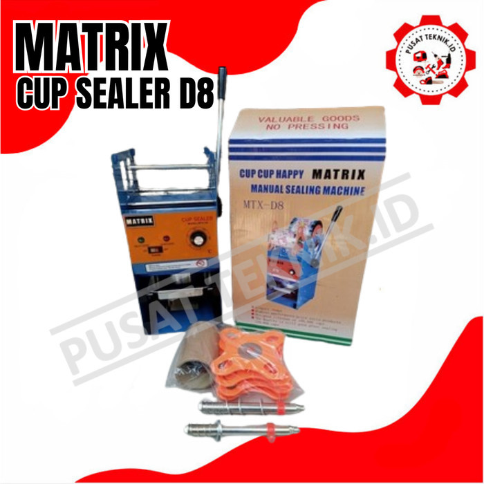 Cup Sealer Matrix D8-Mesin Press Gelas Plastik-Mesin Press Cup Matrix