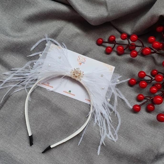 S2S Holy Bando - Bando anak bando dewasa korea putih bando bulu natal H24C