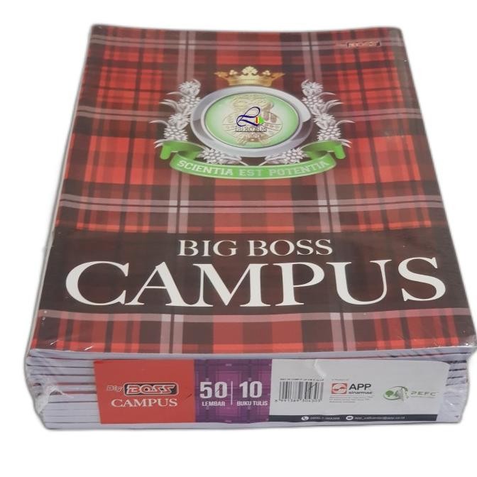 

Sale Buku Tulis Big Boss Campus 50 Lembar
