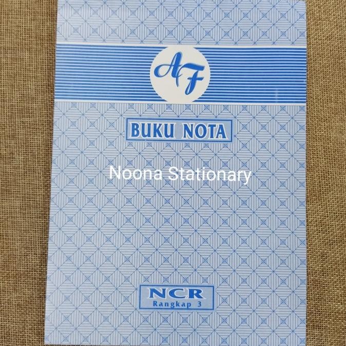 

Sale Buku Nota Kontan Besar Merk Af 3 Ply Ncr