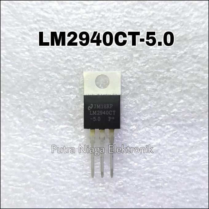 Diskon ic LM2940CT-5.0 TO-220 LM2940 5V Regulator 5Volt putr4n Ayo Beli