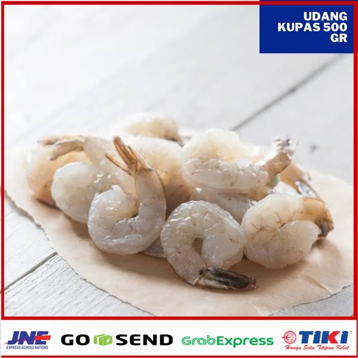 

Udang Kupas Segar 500 Gr / Udang Tanpa Kepala / Fresh