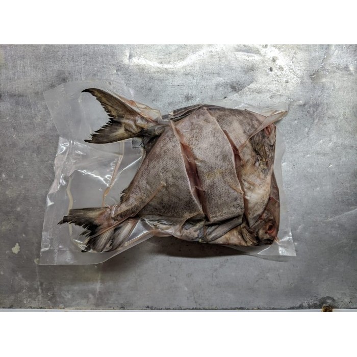 

Ikan Bawal Hitam1 Kg / Bawal Laut Segar / Black Pomfret