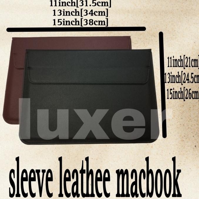 tas macbook air 11 12 inch sleeve tas leather case kulit cover laptop termurah