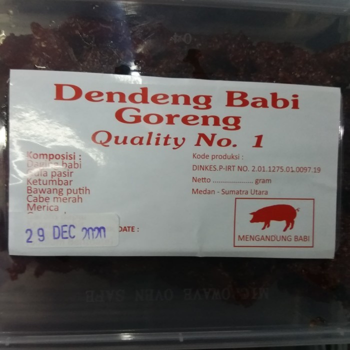 

Dengdeng Babi Goreng Quality No 1