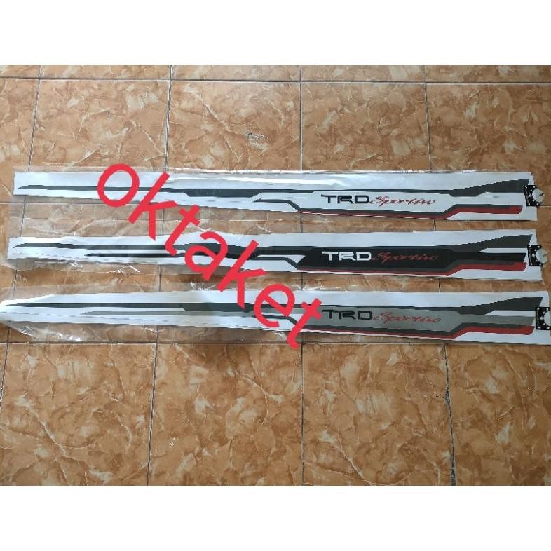 Ur37 Stiker Body Samping Trd Sportivo A.N Yaris Agya Rush Calya Sigra Avanza Xenia Innova Etios Siri