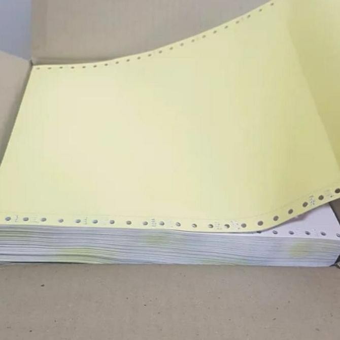 

continuous form kertas komputer 3ply full atau bagi 2 paper prins