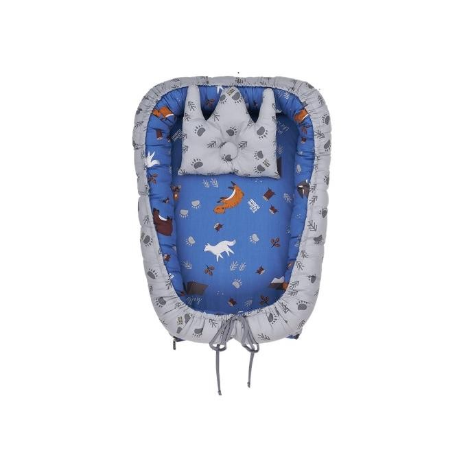 Morumotto Kasur Bayi 3in1 Playmat & Kelambu Bear and Friends MMK9003