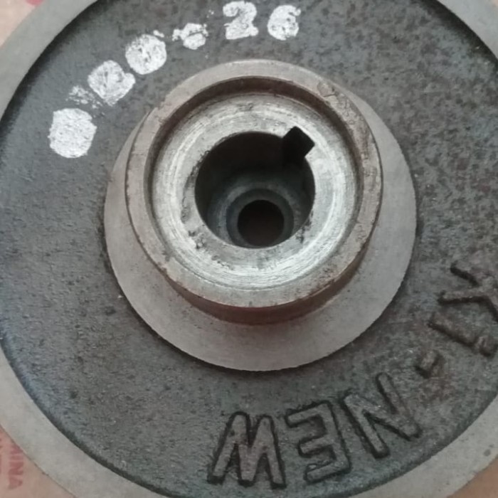 IMPELLER WP30 6DAUN AS 20MM D 28MM MODEL SPIE CAMPURAN BAJA TEBAL