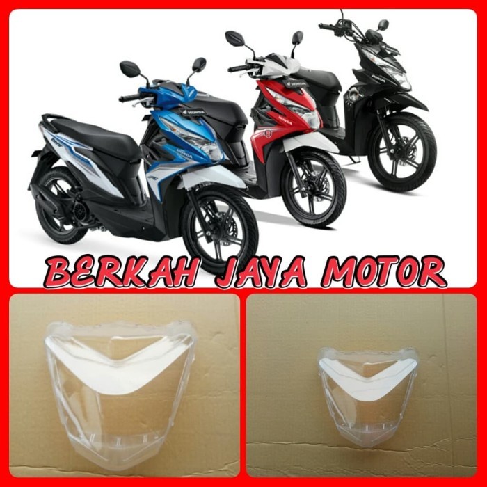 MIKA KACA LAMPU DEPAN HONDA BEAT STREET- BEAT FI ESP NEW 2017