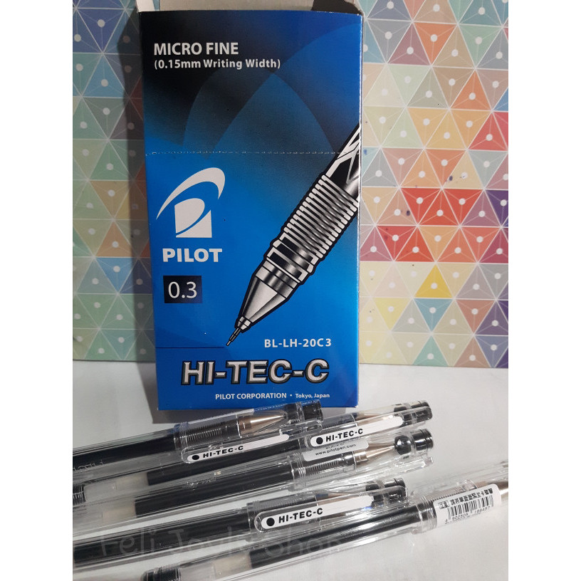 

Terbaru PULPEN HITEC C 0.3 PILOT ORIGINAL BOLPEN HI-TECH KANTOR GEL PEN 100% ori