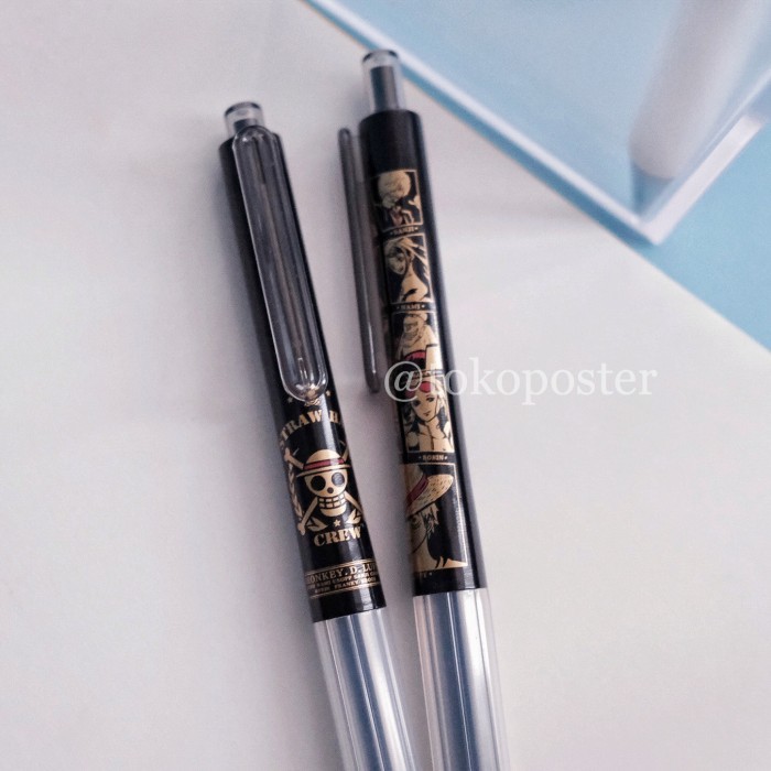 

Terbaru Pulpen Pena Pen Gel alat tulis kantor sekolah bolpen one piece anime 100% ori