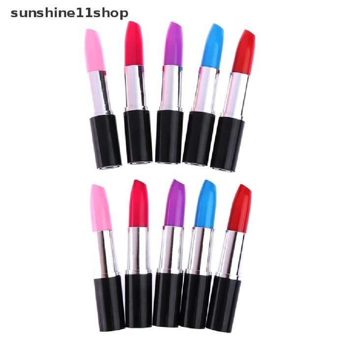 

Terbaru Sho 1Pc Pulpen Bentuk Lipstick Kartun Untuk Sekolah / Kantor 100% ori