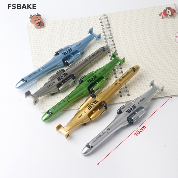 

Terbaru (cxFSBAKE) Pulpen Gel 0.5mm Bentuk Helikopter Untuk Pelajar / Kantor 100% ori
