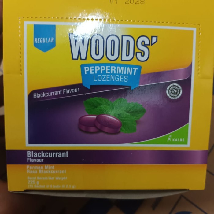 

woods permen 1 box@15 bukus