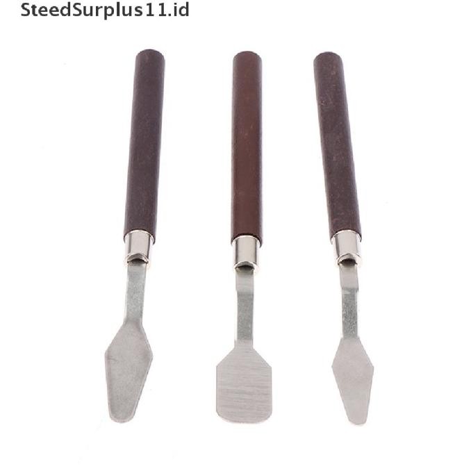 

DISKON LAGI SD 3PCSSET IST PAINTING PALETTE K SPATULA P CRAFT CLAY TOO