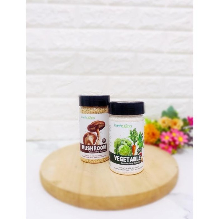

Earth Living Organic Vegetable, Mushroom Seasoning Powder 200G