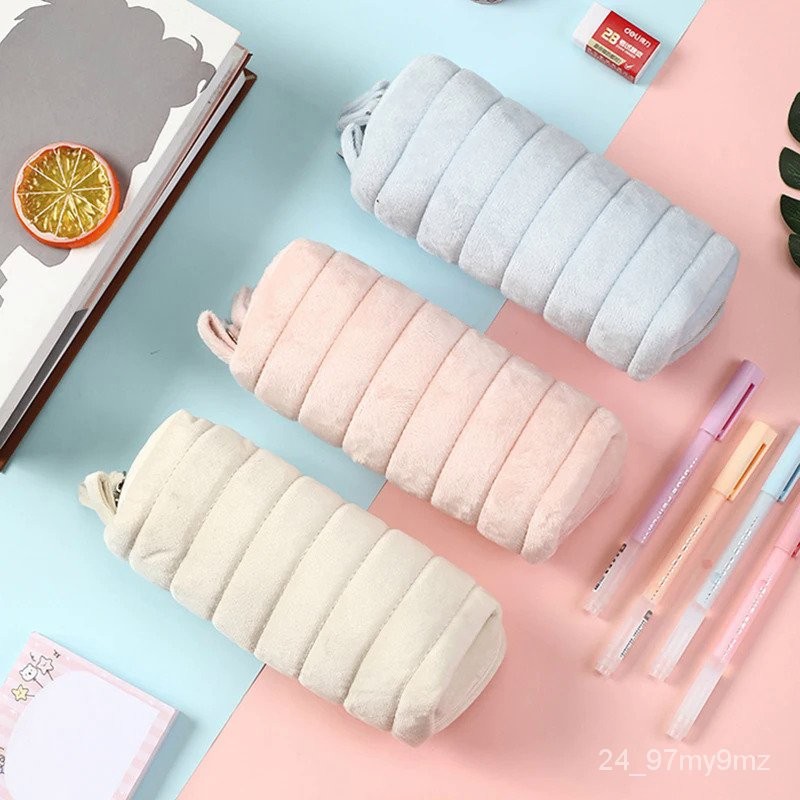 

Winter Clouds Pencil Case School Supplies Pen Case Trousse Scolaire Soft Pencilcase Estuche Kawaii Stationery Pencil Pouch DOQ3